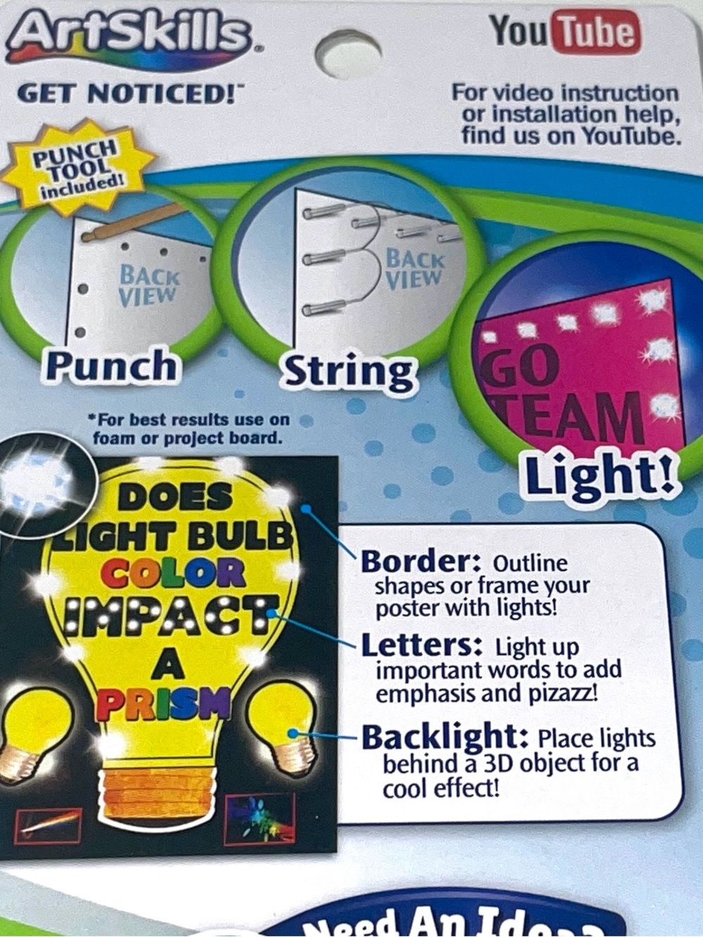 Poster Lights String - White LED - Picture 3 of 3
